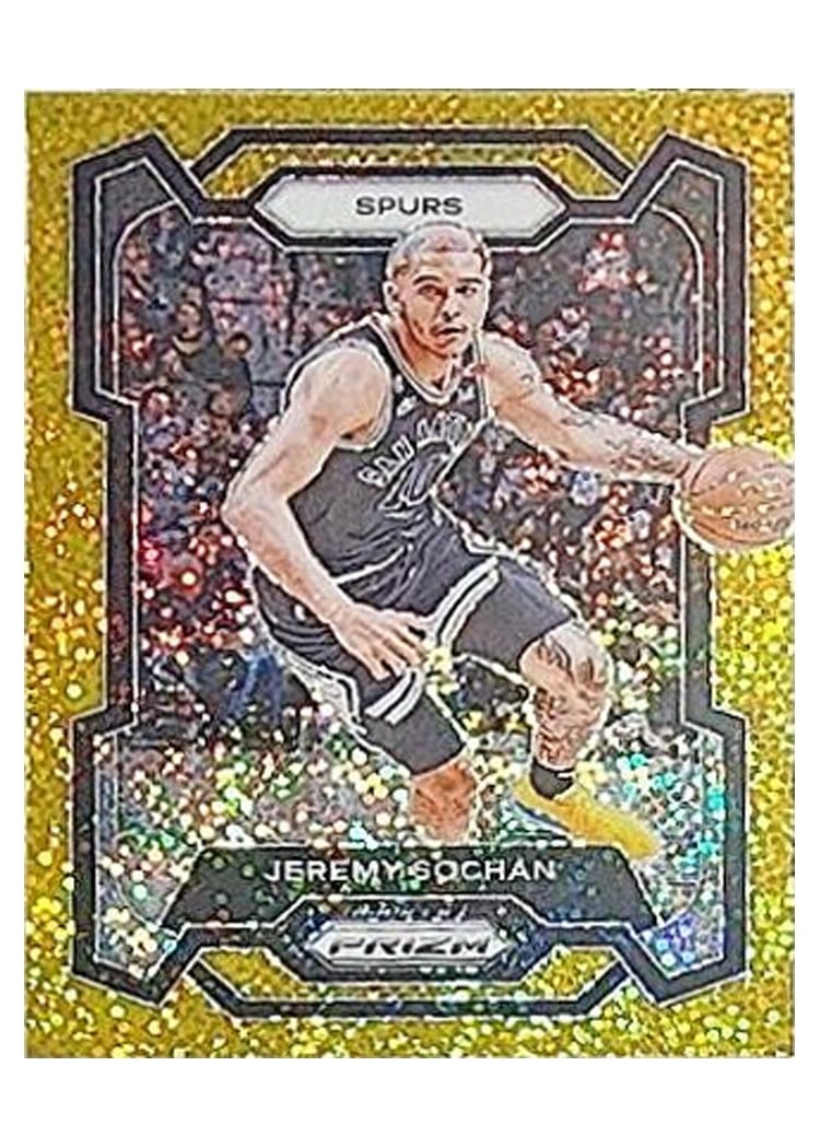2023-24 Panini Prizm Base Set Jeremy Sochan #122 card