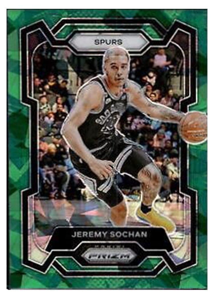 2023-24 Panini Prizm Base Set Jeremy Sochan #122 card