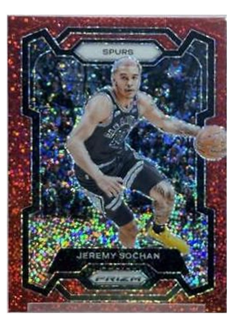 2023-24 Panini Prizm Base Set Jeremy Sochan #122 card
