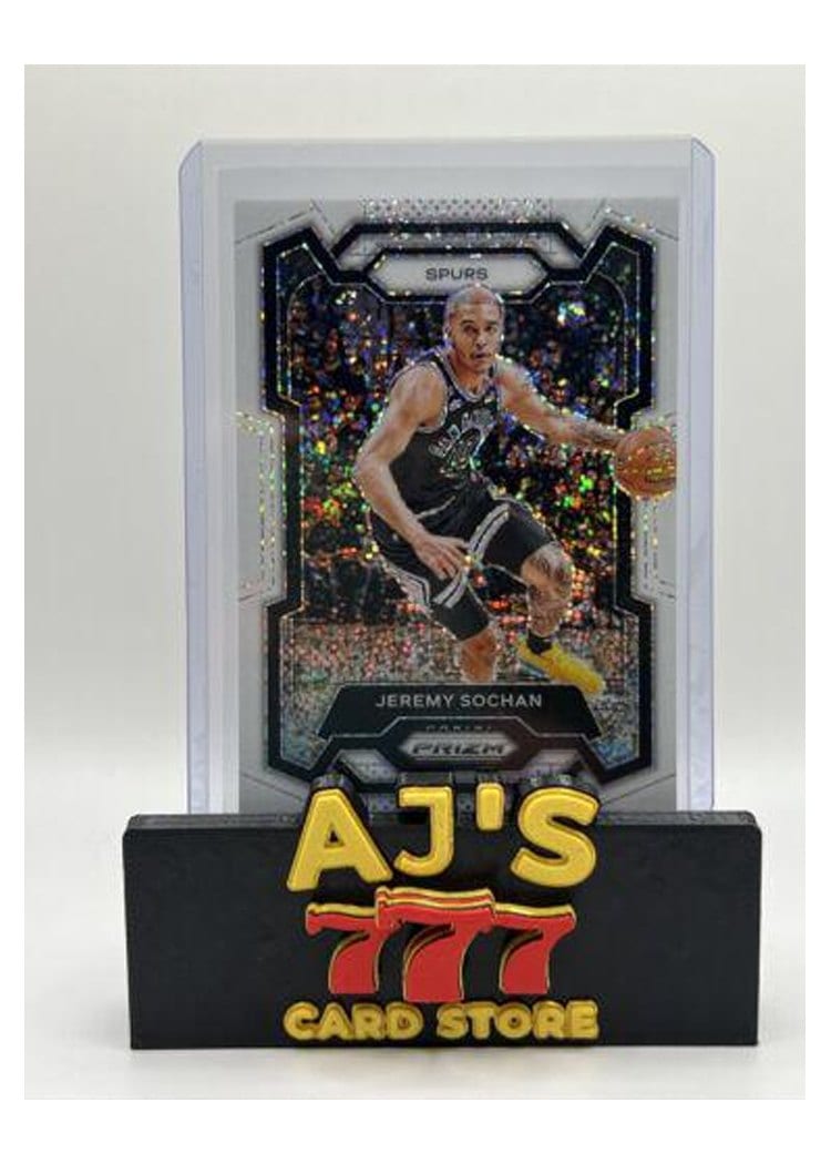 2023-24 Panini Prizm Base Set Jeremy Sochan #122 card