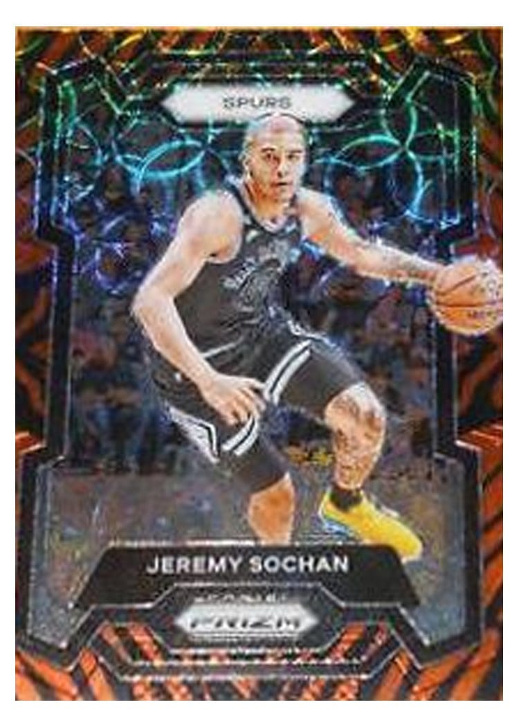 2023-24 Panini Prizm Base Set Jeremy Sochan #122 card