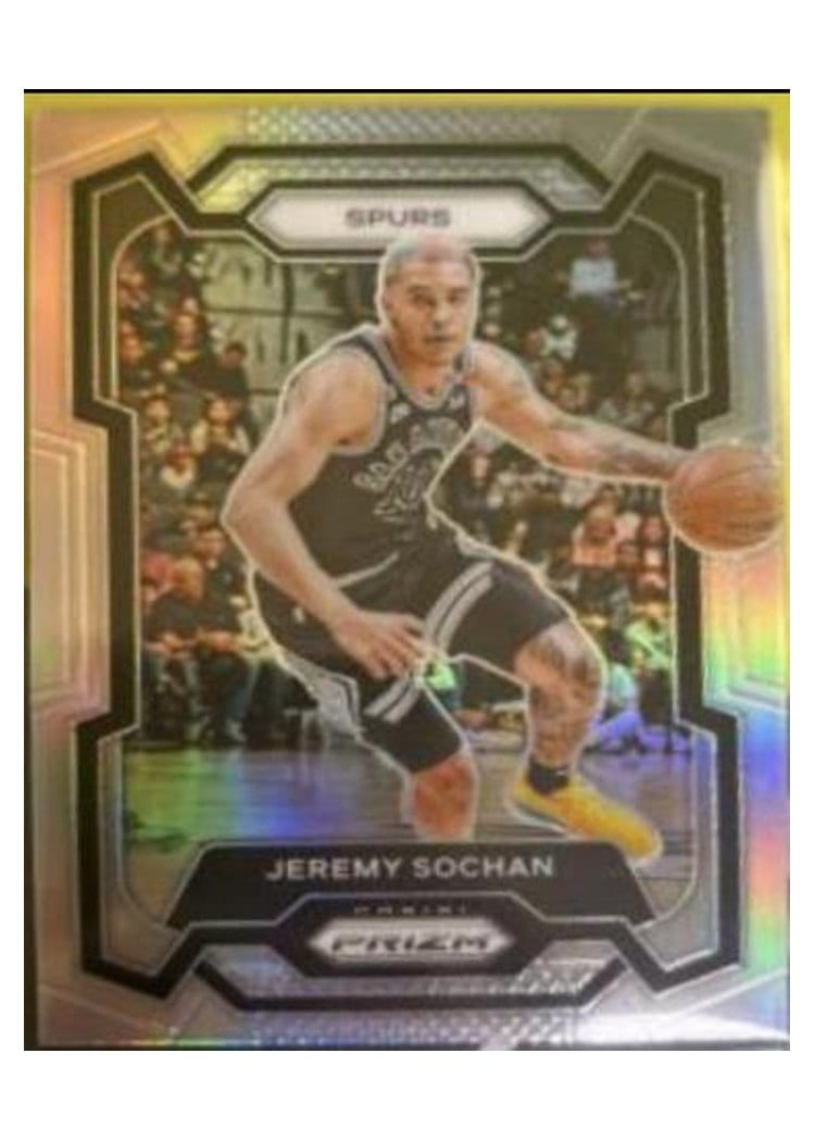 2023-24 Panini Prizm Base Set Jeremy Sochan #122 card