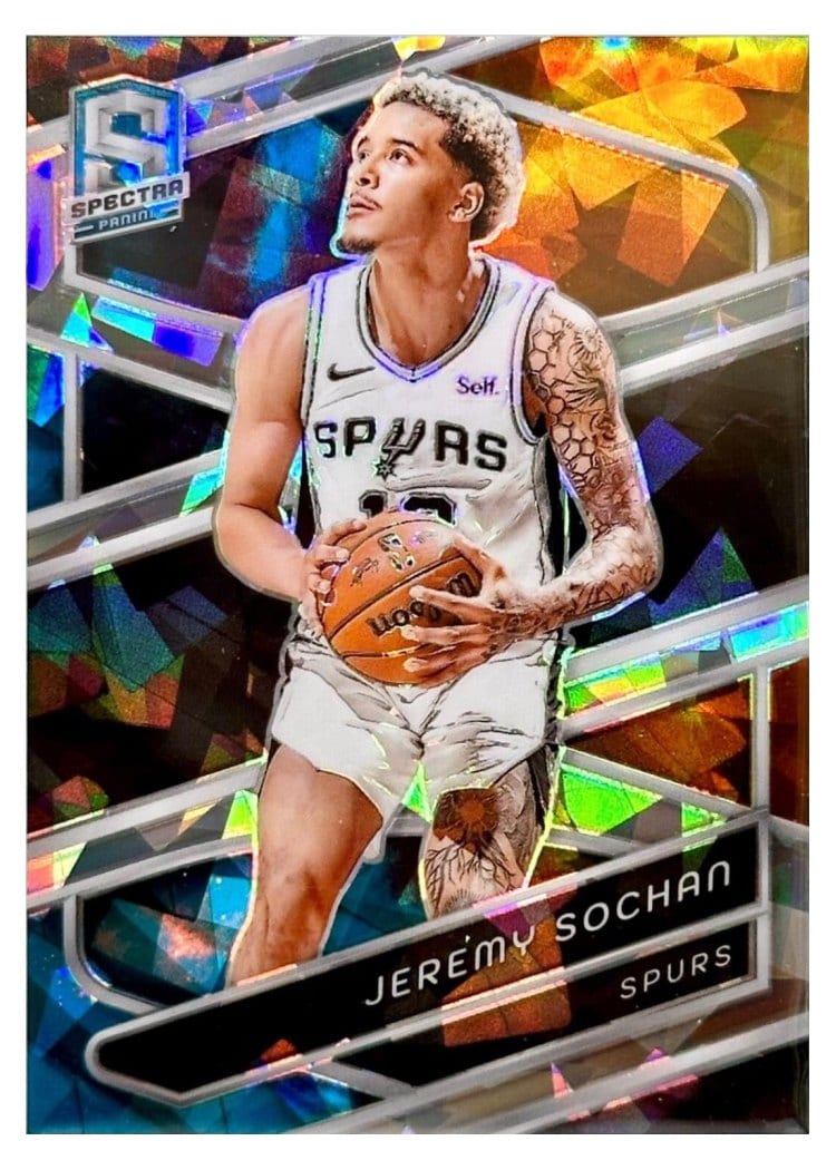 2023-24 Panini Spectra Base Set Jeremy Sochan #96 card