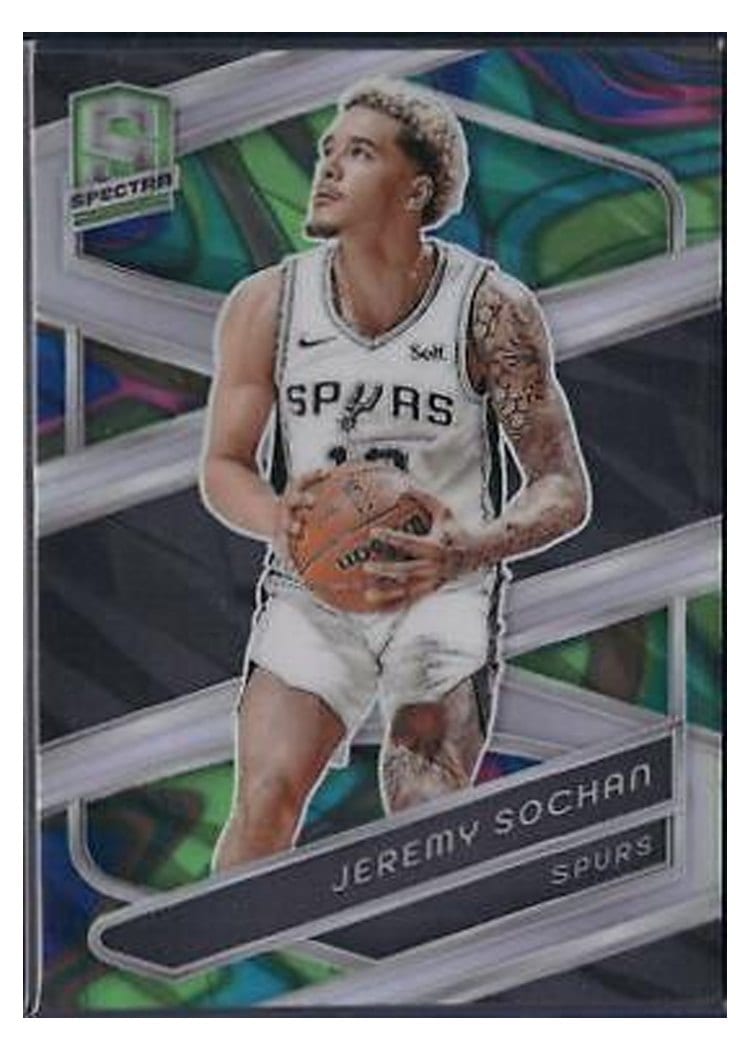 2023-24 Panini Spectra Base Set Jeremy Sochan #96 card