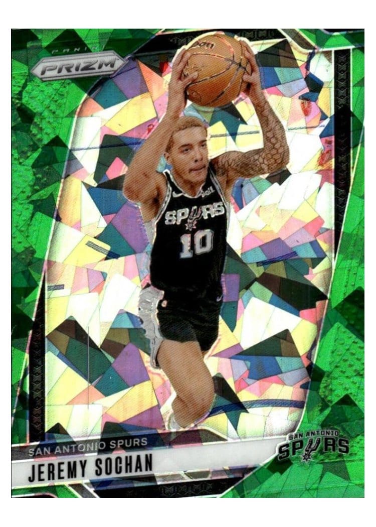 2024-25 Panini Prizm Base Set Jeremy Sochan #23 card