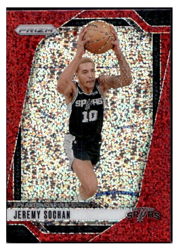 2024-25 Panini Prizm Base Set Jeremy Sochan #23 card