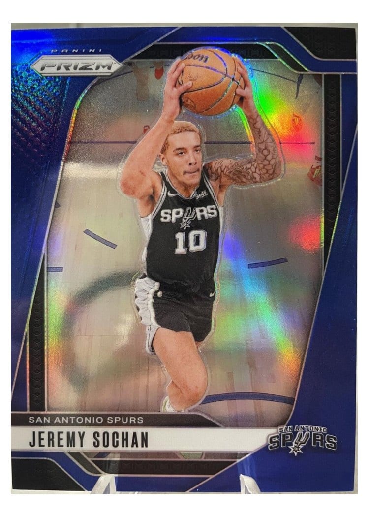 2024-25 Panini Prizm Base Set Jeremy Sochan #23 card
