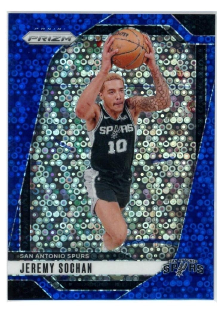 2024-25 Panini Prizm Base Set Jeremy Sochan #23 card