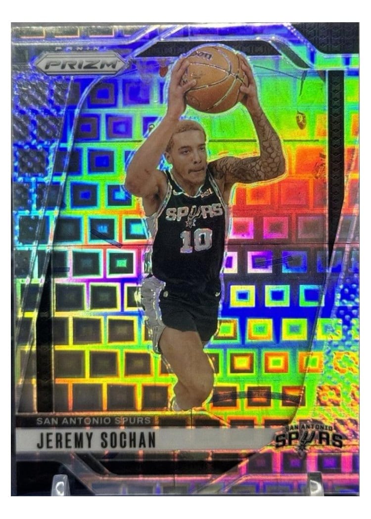 2024-25 Panini Prizm Base Set Jeremy Sochan #23 card