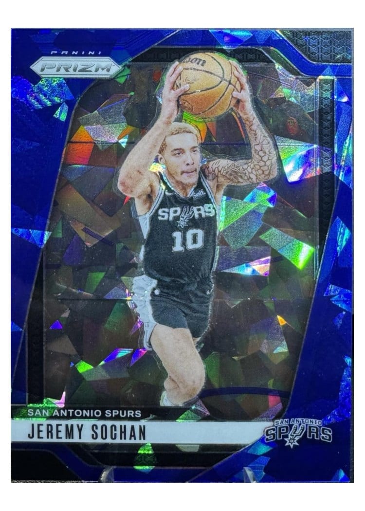 2024-25 Panini Prizm Base Set Jeremy Sochan #23 card