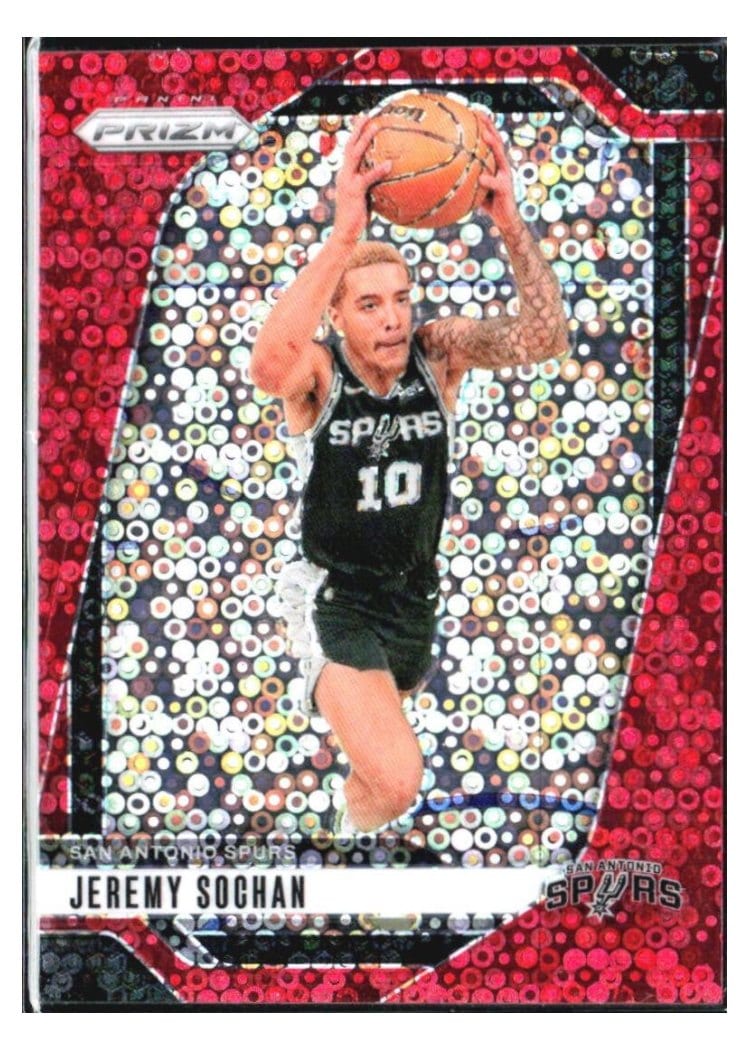 2024-25 Panini Prizm Base Set Jeremy Sochan #23 card
