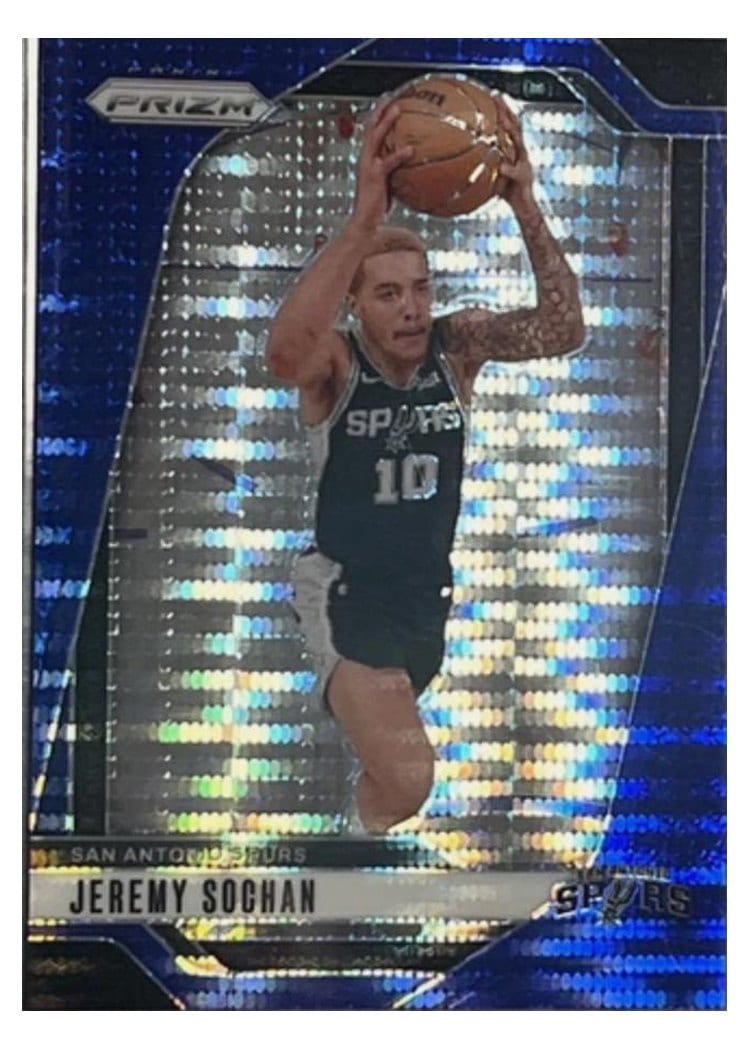 2024-25 Panini Prizm Base Set Jeremy Sochan #23 card