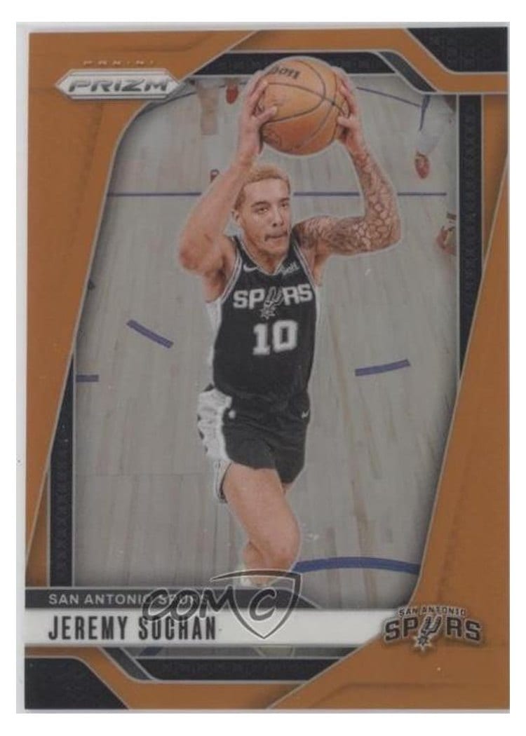 2024-25 Panini Prizm Base Set Jeremy Sochan #23 card