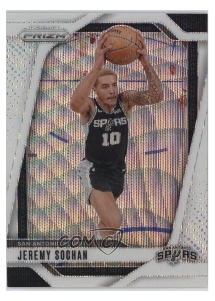 2024-25 Panini Prizm Base Set Jeremy Sochan #23 card