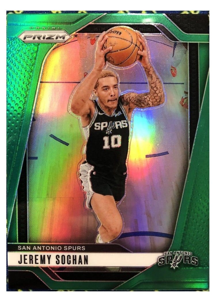 2024-25 Panini Prizm Base Set Jeremy Sochan #23 card