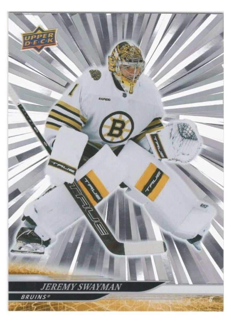 2024-25 Upper Deck Base Set Jeremy Swayman #256 card