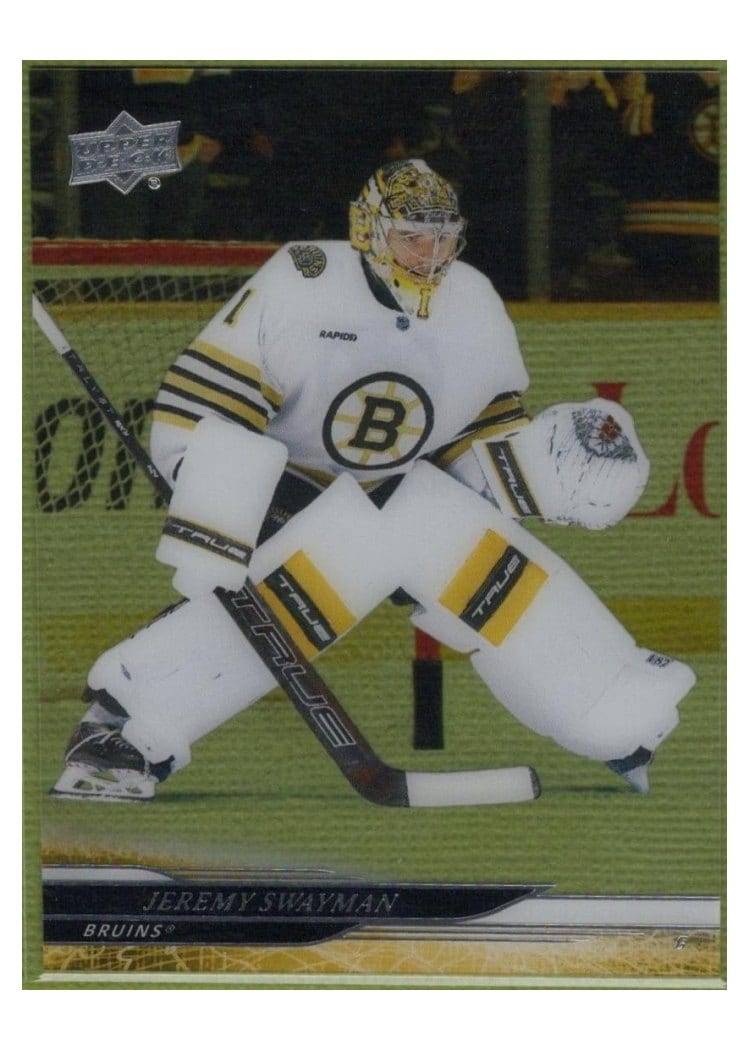 2024-25 Upper Deck Base Set Jeremy Swayman #256 card