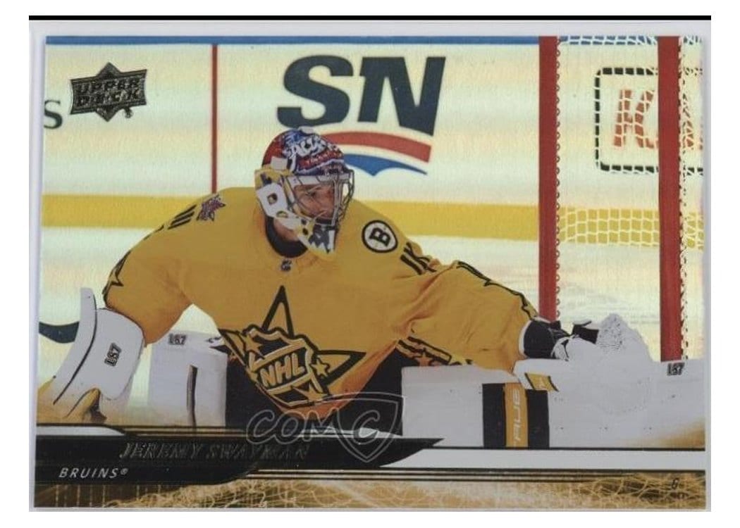 2024-25 Upper Deck Base Set Jeremy Swayman #678 card