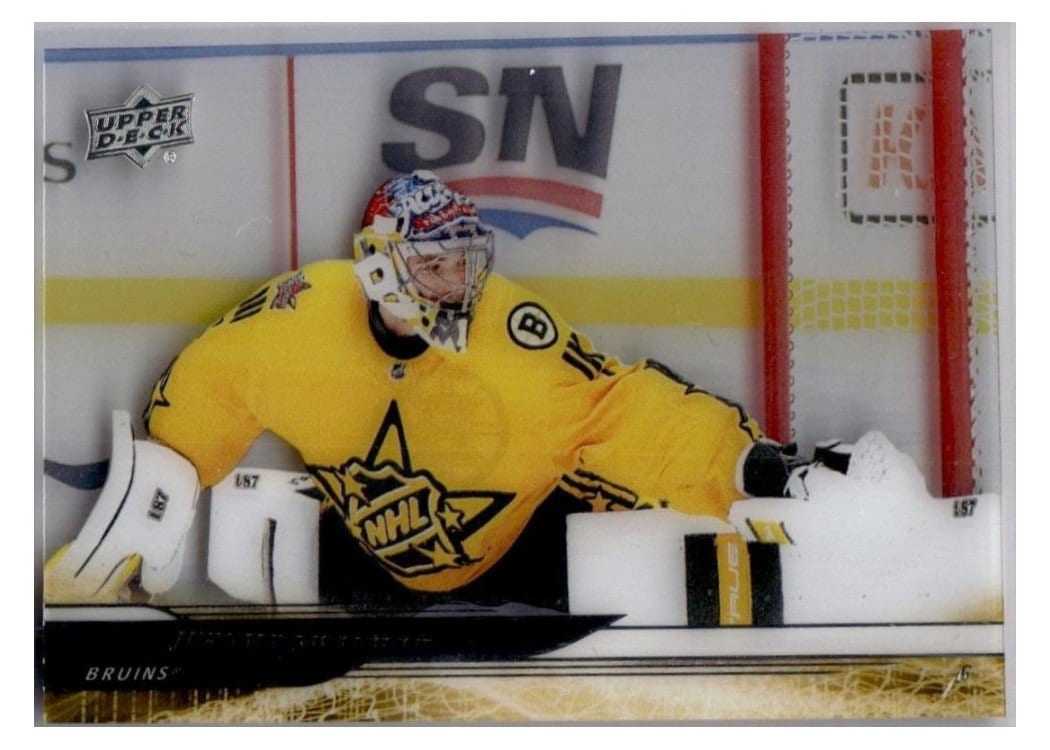 2024-25 Upper Deck Base Set Jeremy Swayman #678 card