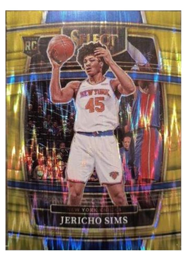 2021-22 Panini Select Base Set Jericho Sims #87 card