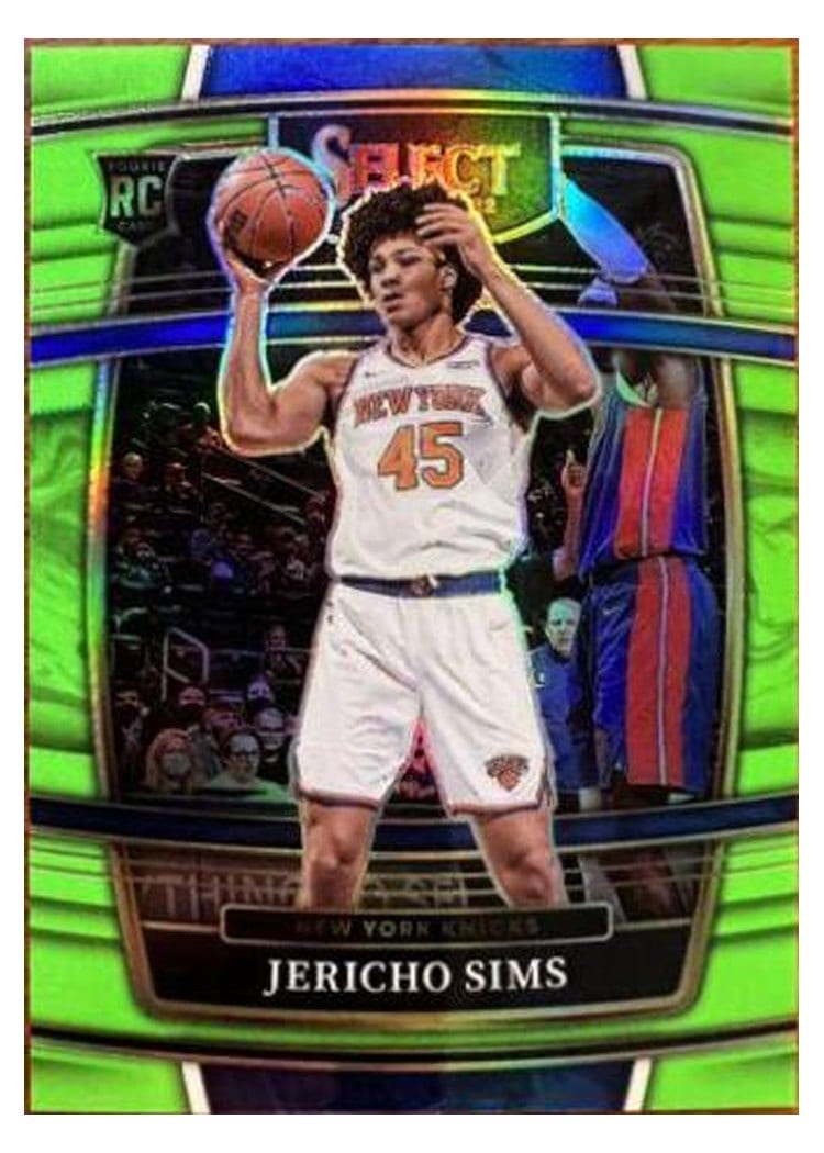 2021-22 Panini Select Base Set Jericho Sims #87 card