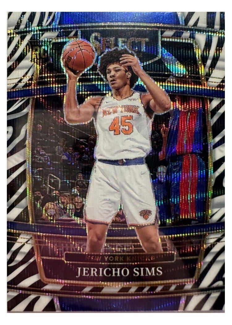 2021-22 Panini Select Base Set Jericho Sims #87 card