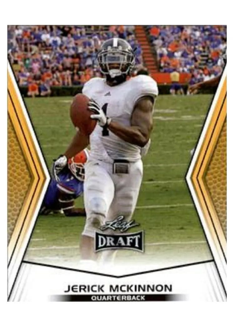 2014 Leaf Draft Jerick McKinnon #30 card
