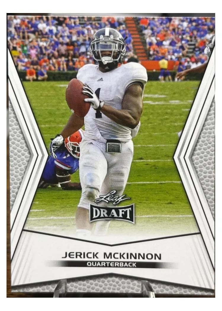 2014 Leaf Draft Jerick McKinnon #30 card