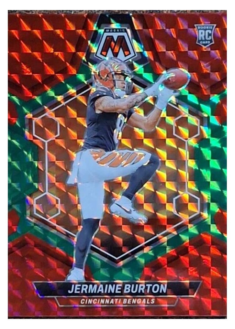 2024 Panini Mosaic Base Set Jermaine Burton #366 card