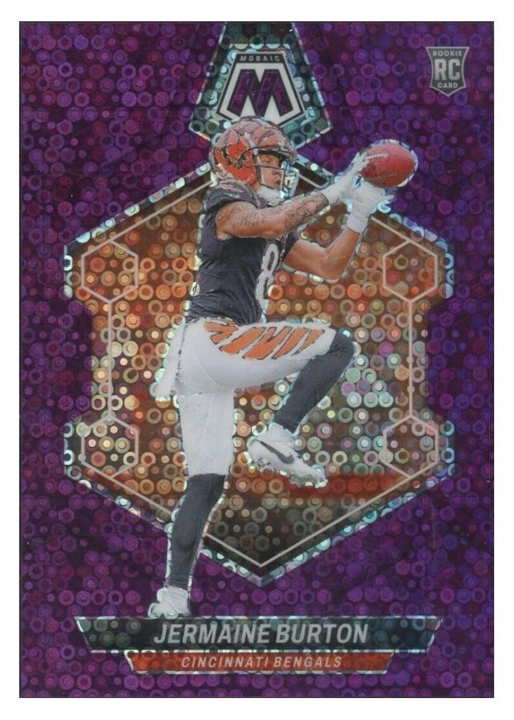 2024 Panini Mosaic Base Set Jermaine Burton #366 card