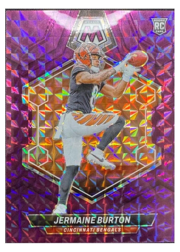 2024 Panini Mosaic Base Set Jermaine Burton #366 card