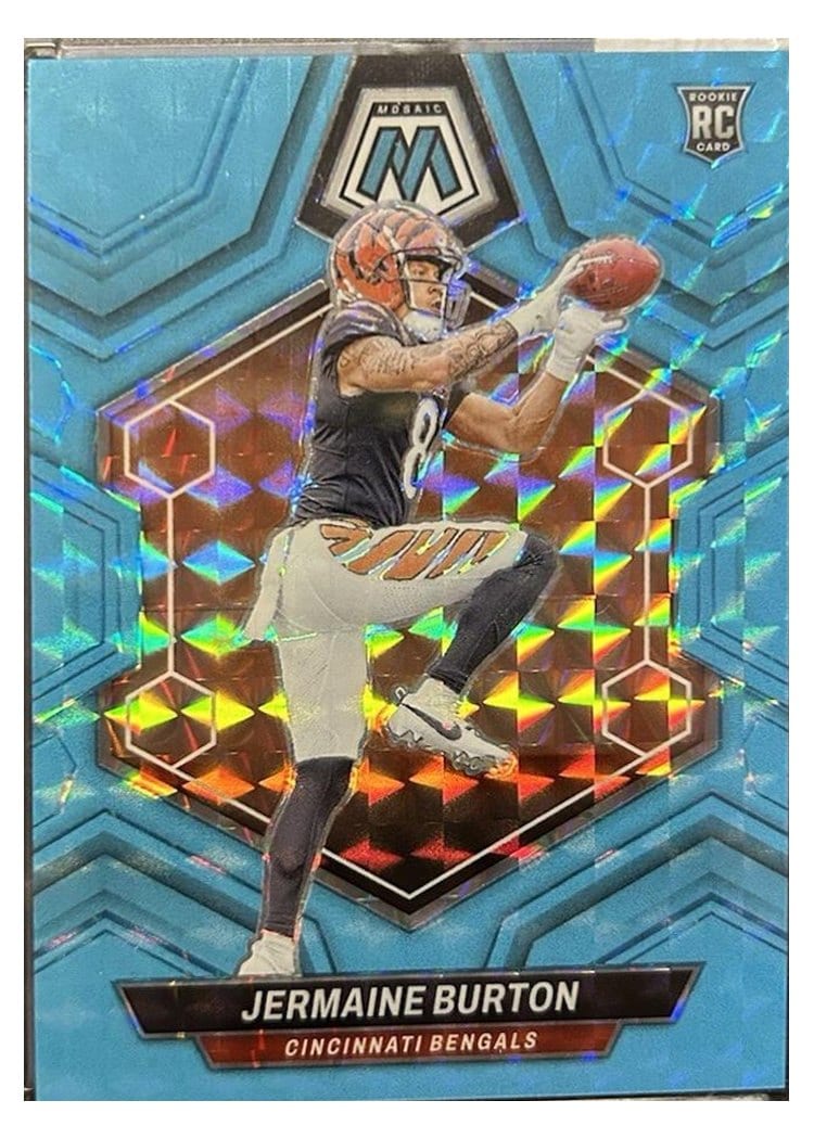 2024 Panini Mosaic Base Set Jermaine Burton #366 card