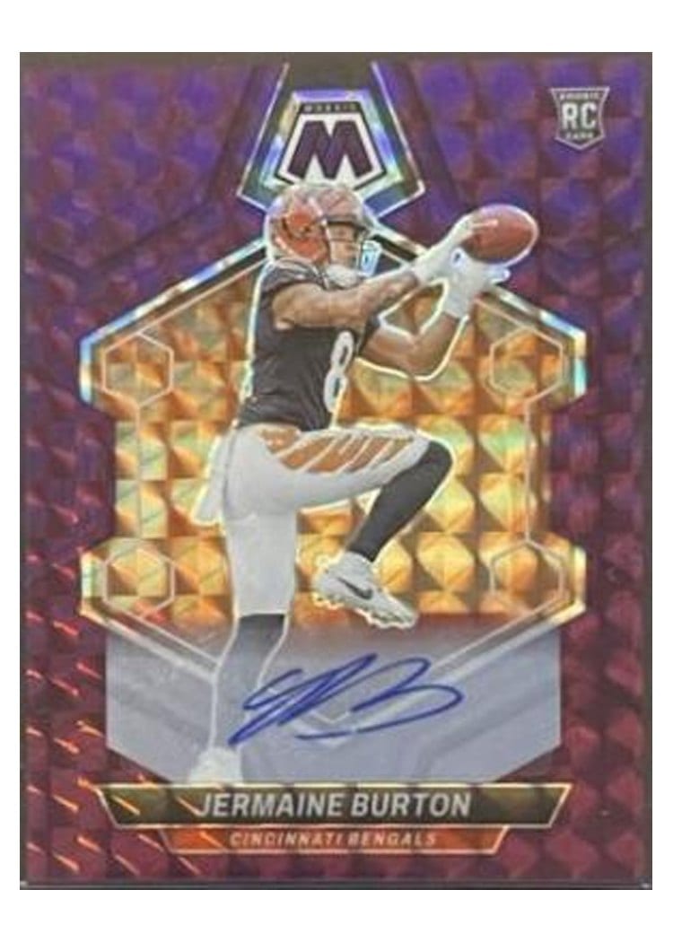 2024 Panini Mosaic Base Set Jermaine Burton #366 card