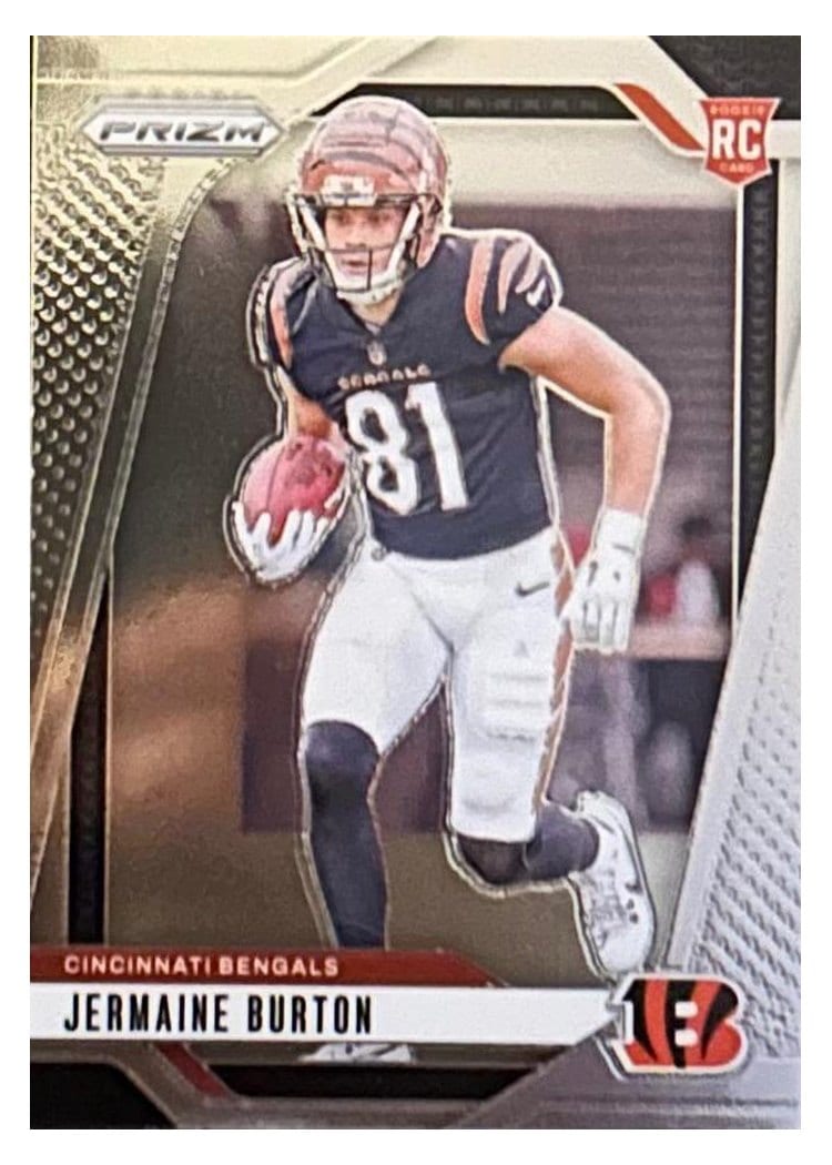 2024 Panini Prizm Base Set Jermaine Burton #350 card