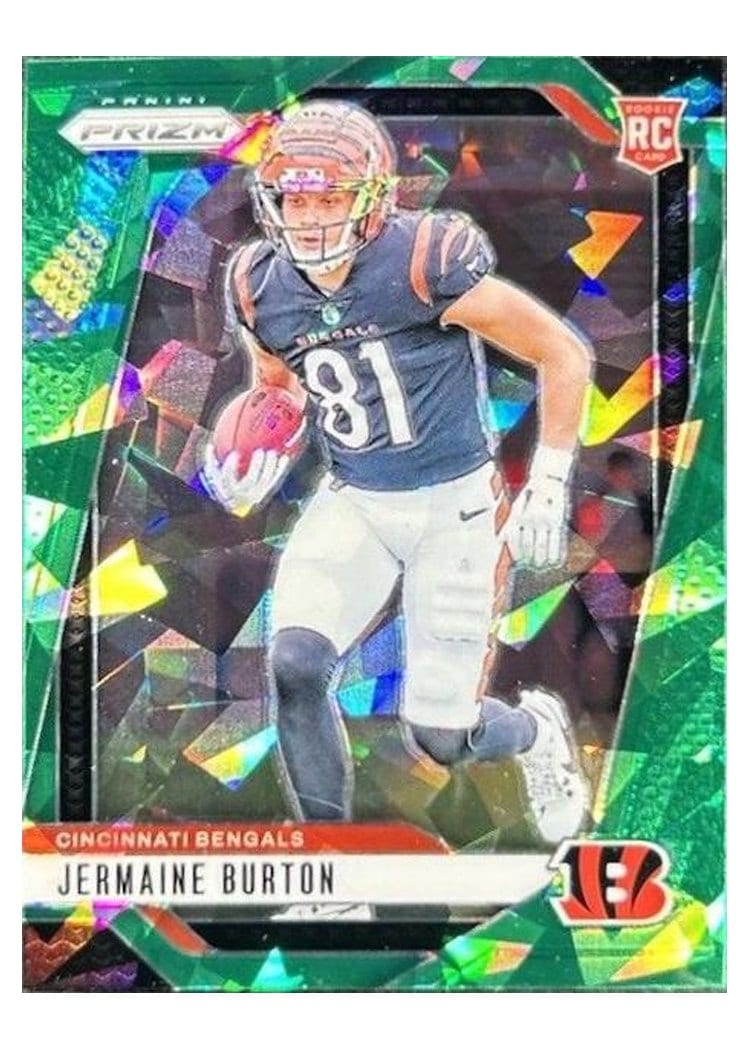 2024 Panini Prizm Base Set Jermaine Burton #350 card