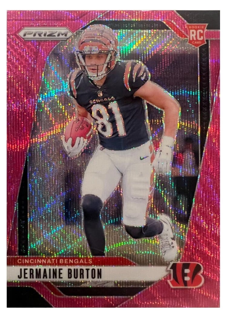 2024 Panini Prizm Base Set Jermaine Burton #350 card
