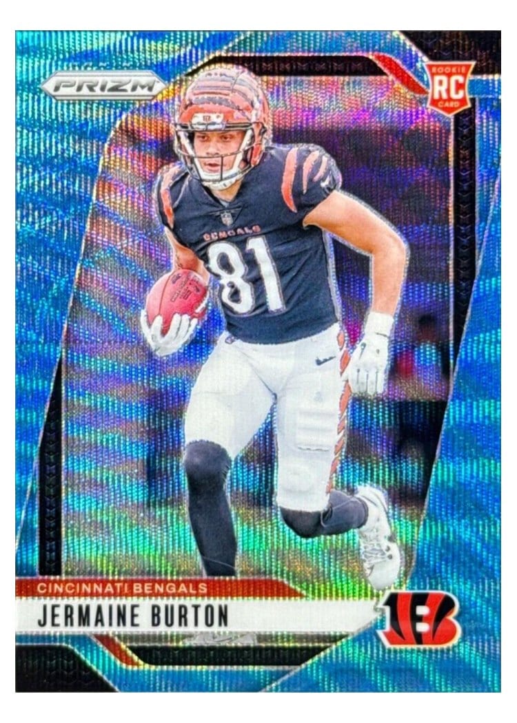 2024 Panini Prizm Base Set Jermaine Burton #350 card