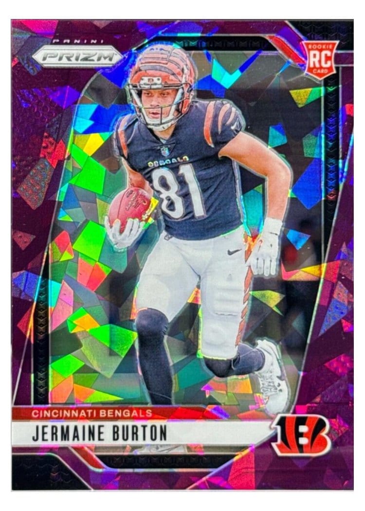 2024 Panini Prizm Base Set Jermaine Burton #350 card