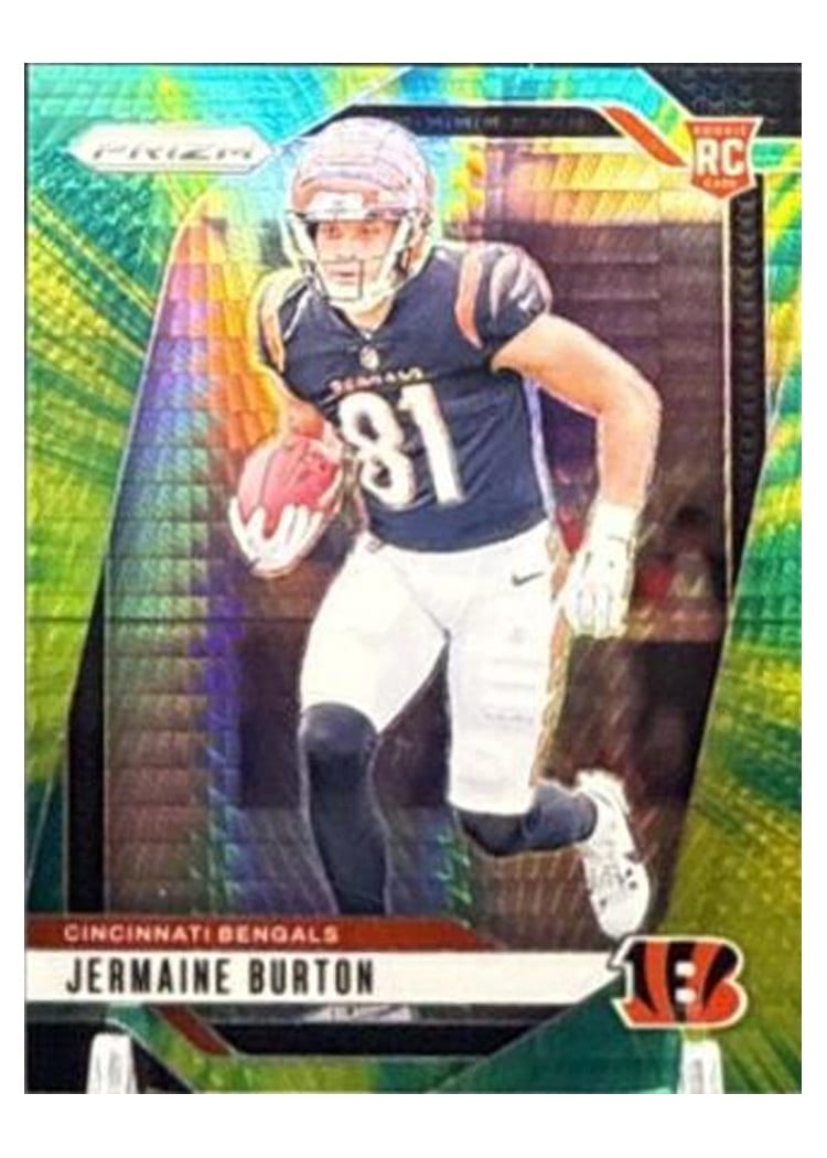 2024 Panini Prizm Base Set Jermaine Burton #350 card