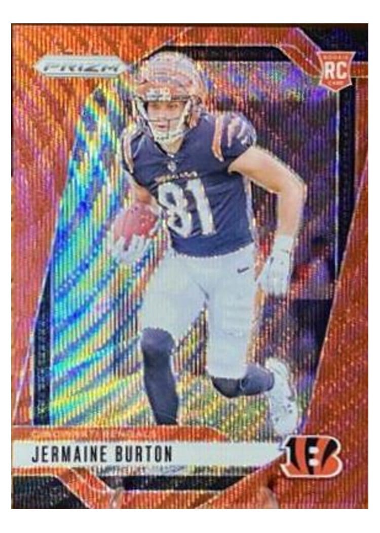 2024 Panini Prizm Base Set Jermaine Burton #350 card
