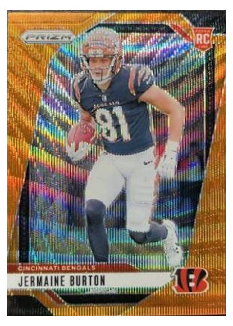 2024 Panini Prizm Base Set Jermaine Burton #350 card