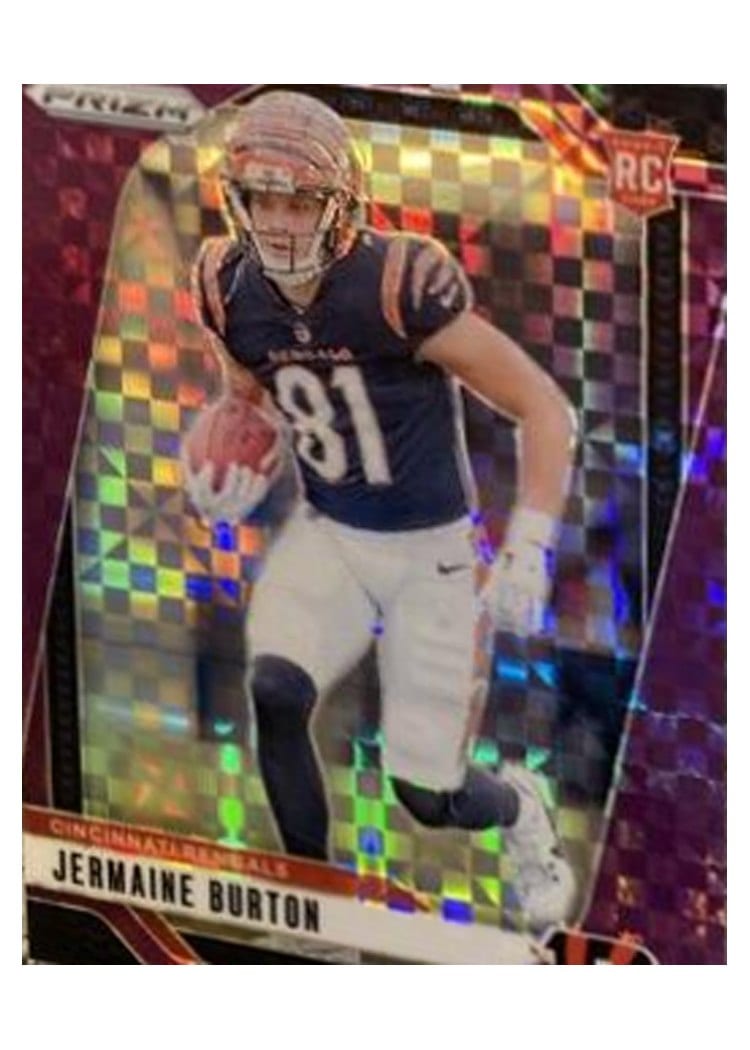 2024 Panini Prizm Base Set Jermaine Burton #350 card