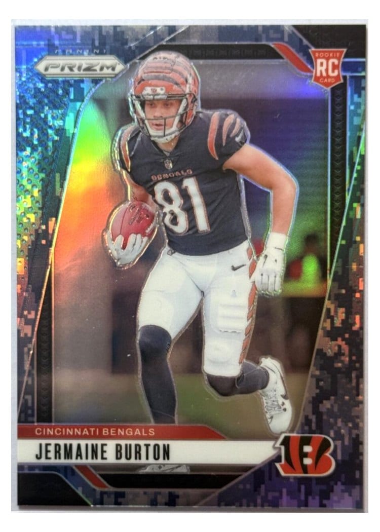 2024 Panini Prizm Base Set Jermaine Burton #350 card