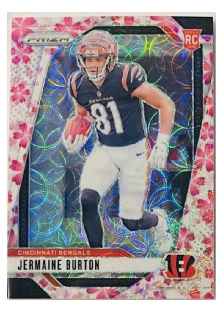2024 Panini Prizm Base Set Jermaine Burton #350 card