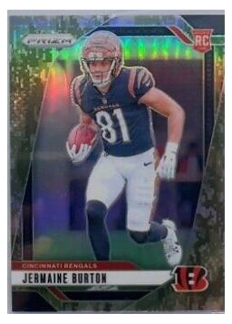 2024 Panini Prizm Base Set Jermaine Burton #350 card