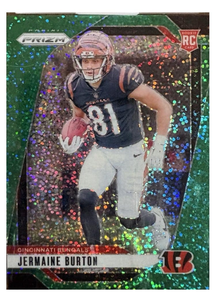2024 Panini Prizm Base Set Jermaine Burton #350 card