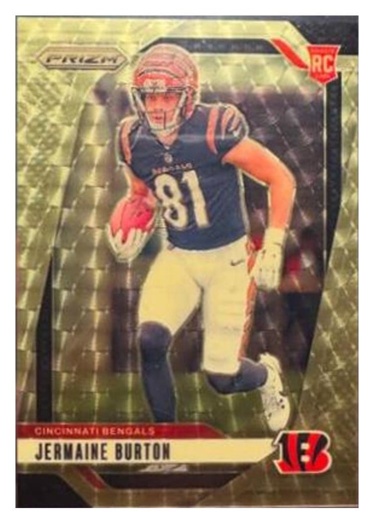 2024 Panini Prizm Base Set Jermaine Burton #350 card