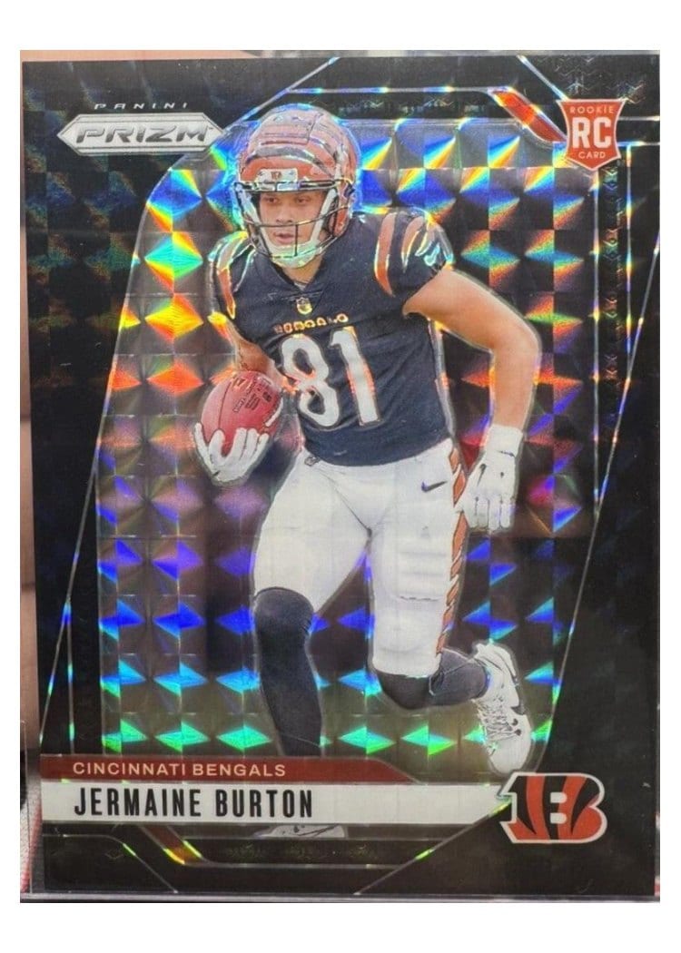 2024 Panini Prizm Base Set Jermaine Burton #350 card