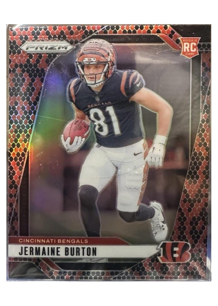 2024 Panini Prizm Base Set Jermaine Burton #350 card