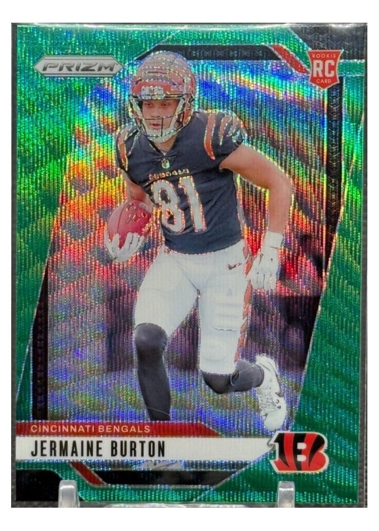 2024 Panini Prizm Base Set Jermaine Burton #350 card